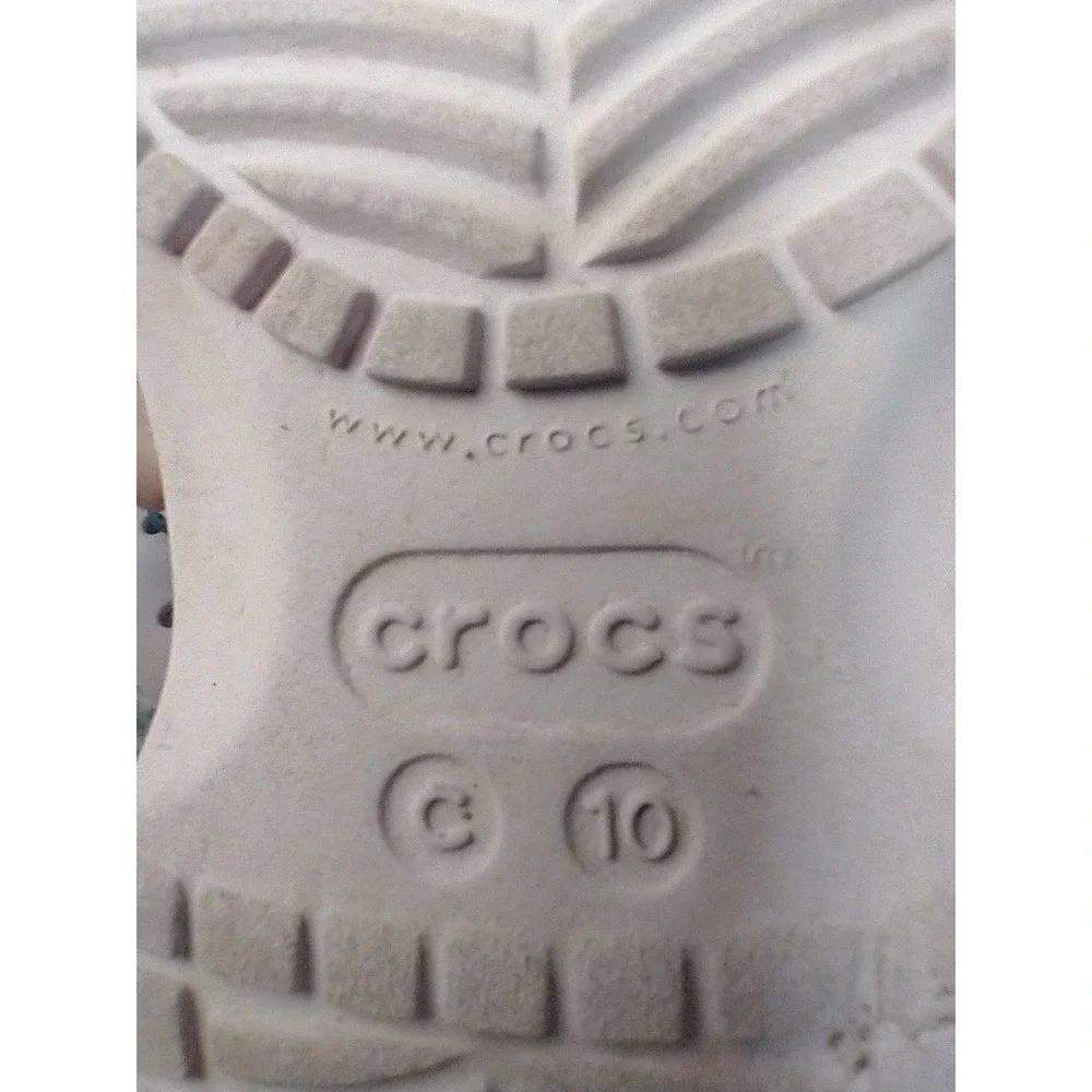 Crocs Kids Classic Clog Lavender Purple Character Charms C10 Slip On Shoes